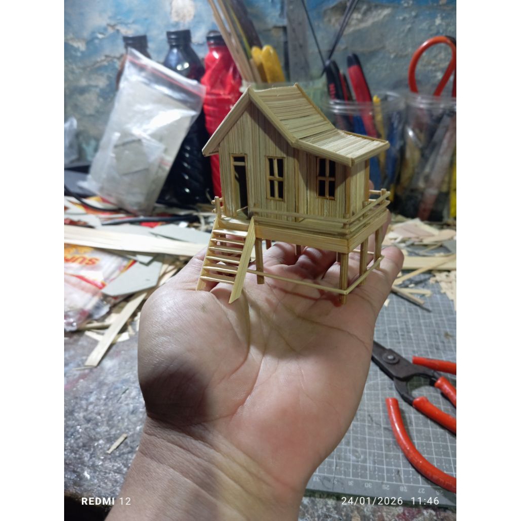 gubuk rumah aquascape