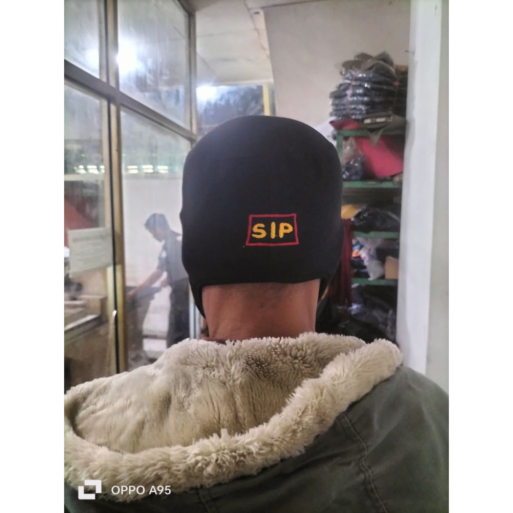 SEBO/ALAS KEPALA HELM Bordir SIP