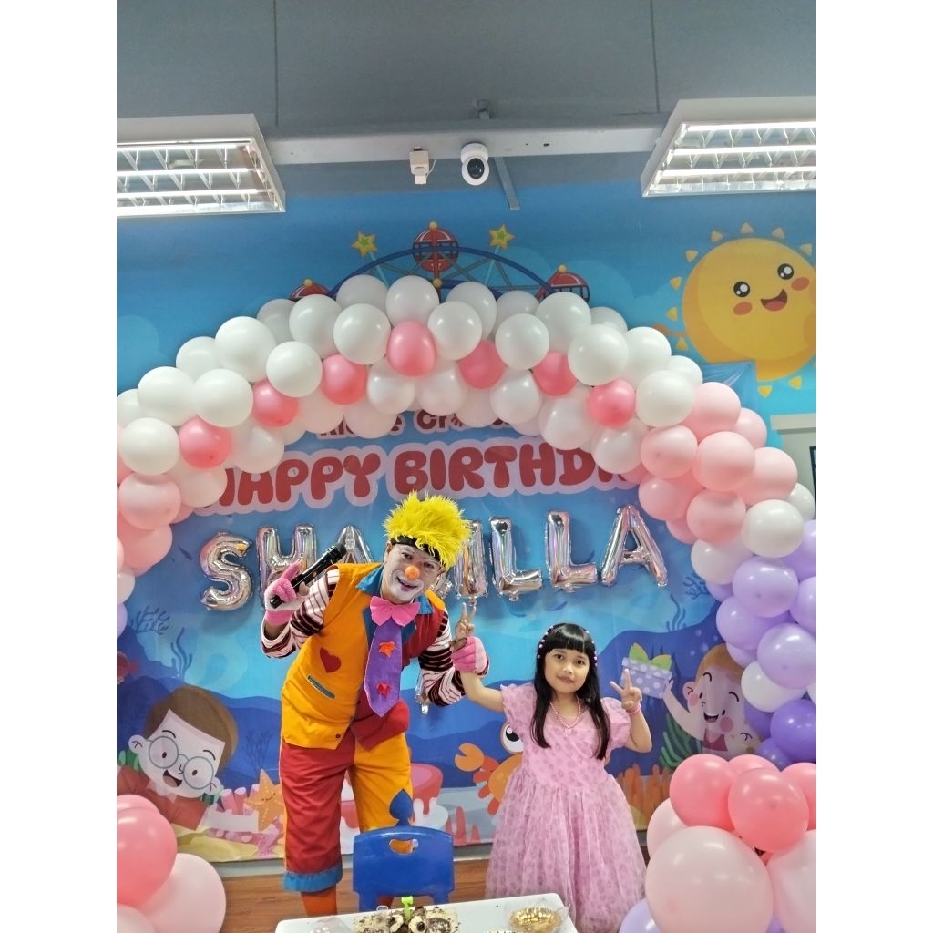 Jasa Sewa Badut MC Sulap Ulang Tahun + Dekorasi Balon