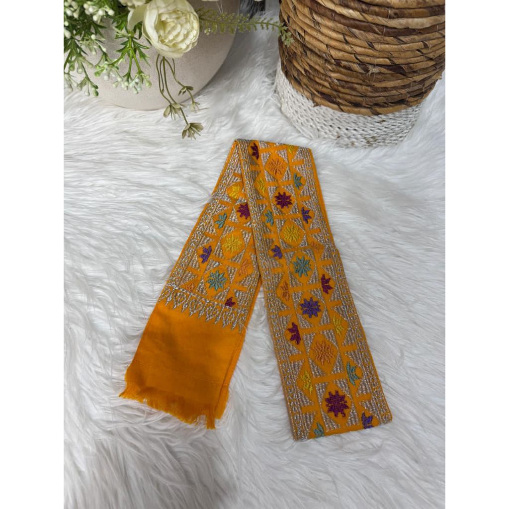 SELENDANG OBI BORDIR SELENDANG BALI