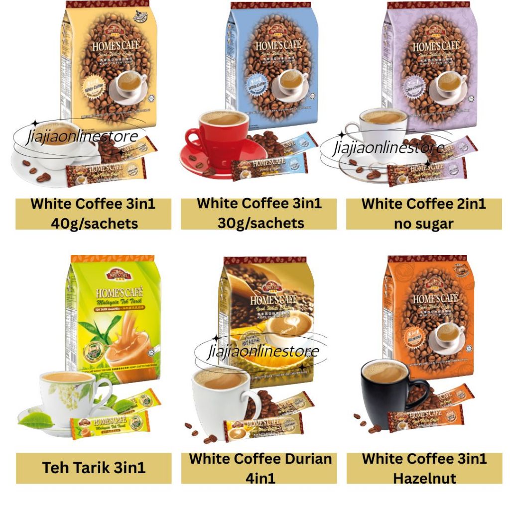 Home's Cafe Ipoh White Coffee Homes Cafe Kopi Pracampur Malaysia White Coffee Kopi Putih Ipoh