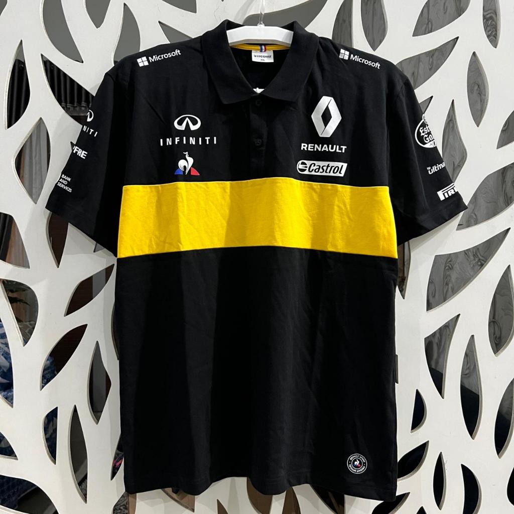 [BNWT/Size XXL] Baju Polo Renault Sport Formula One Team 2018