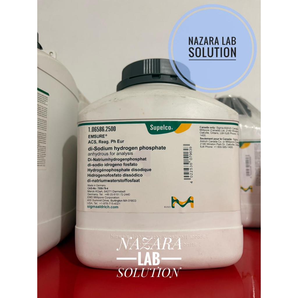 DISODIUM HYDROGEN PHOSPHATE ANHYDRATE / NA2HPO4 MERCK 1.06586.0500 MERCK 106586 2.5KG