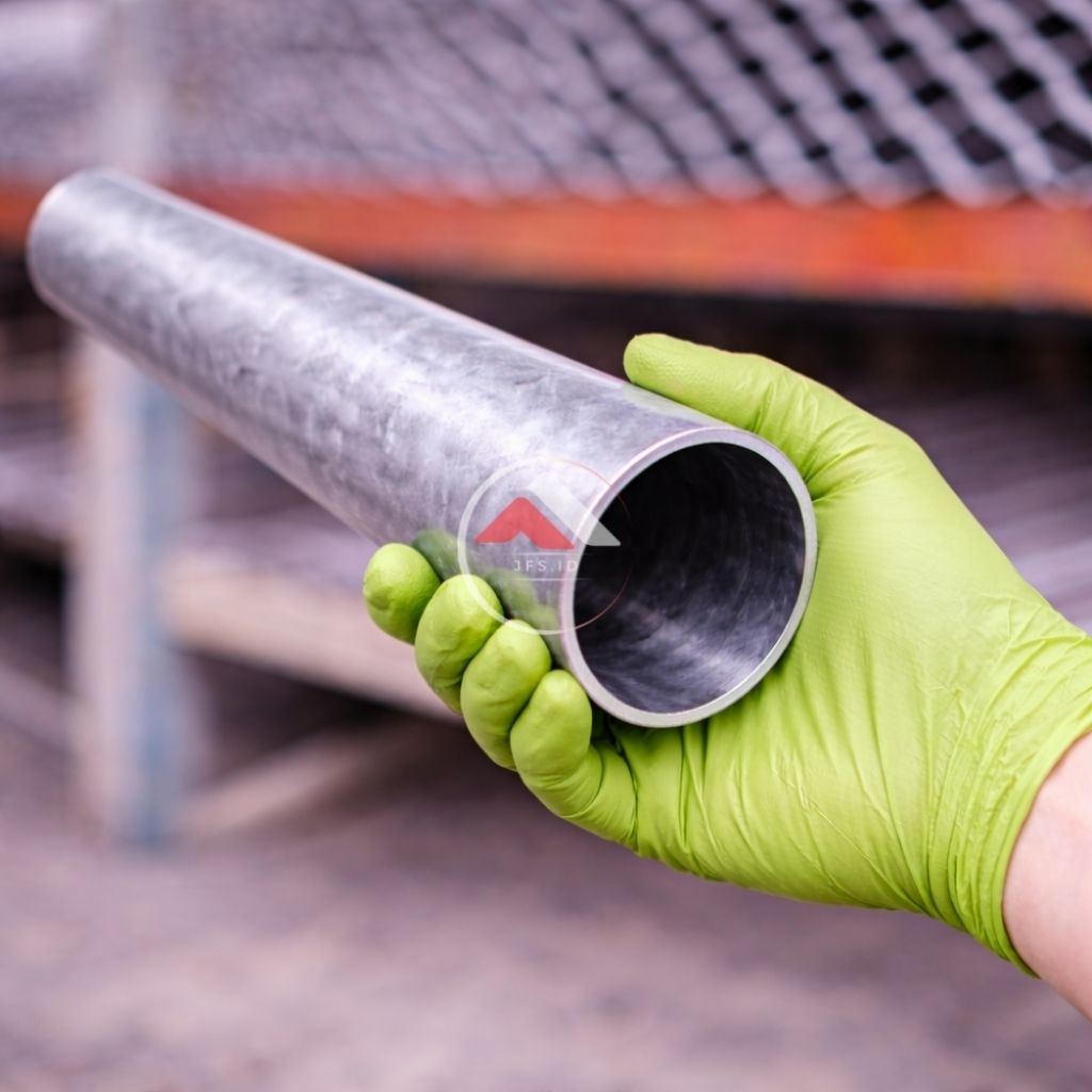 Pipa Besi 2 Inci Galvanis Ketebalan 1mm Pipa Galvanis eceran | Pipa besi bulat anti karat