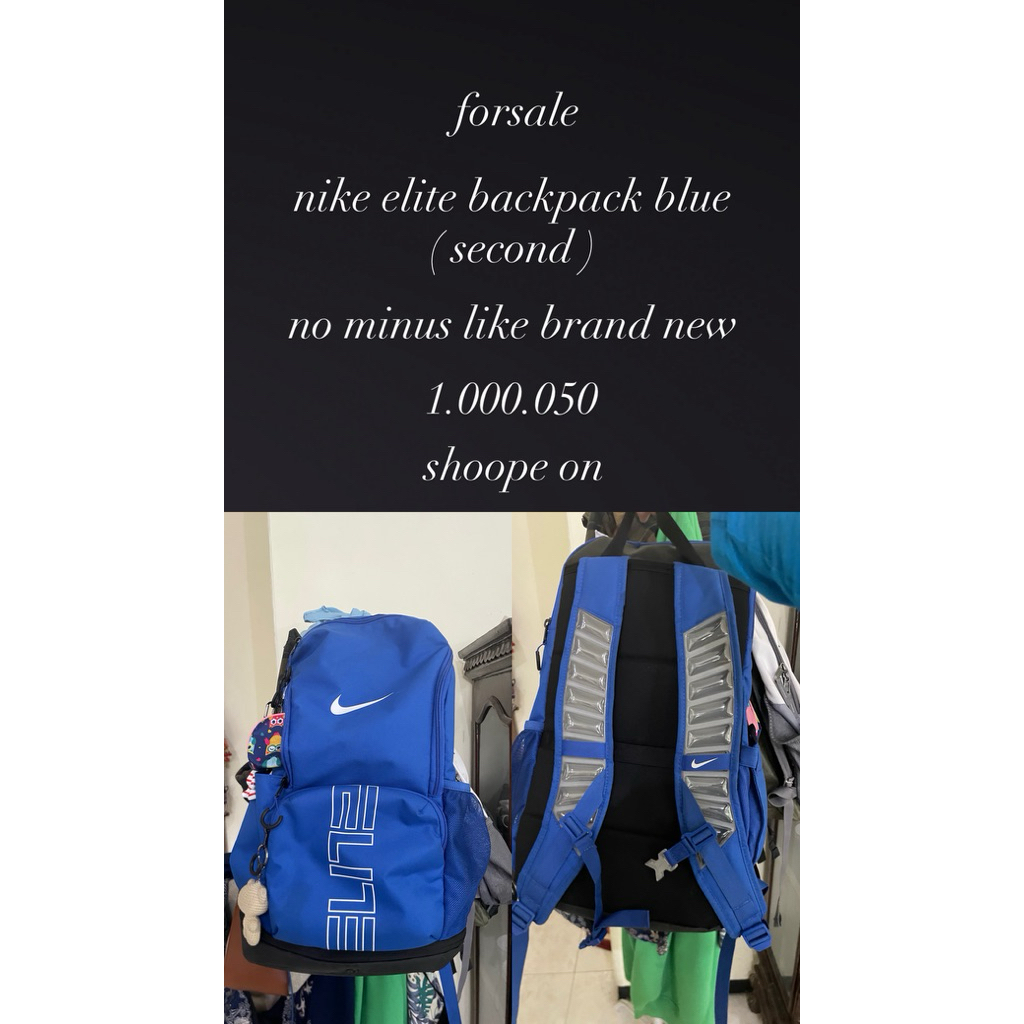 Nike Elite Varsity Backpack Game Royale ( Second )