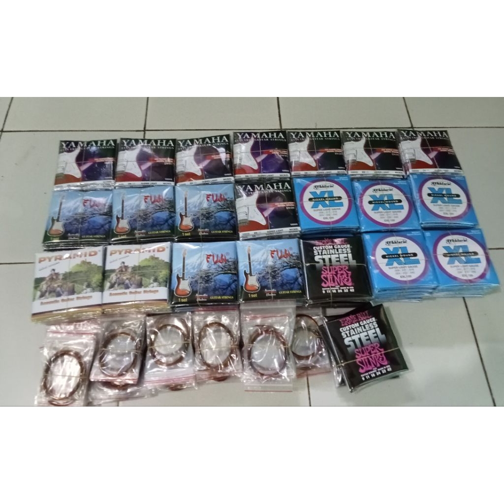 Senar gitar fuji 1 set-senar gitar akustik fuji akustik