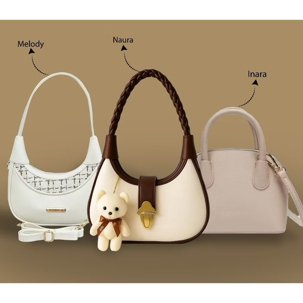 PAKET BUNDLING 100rb Dapat 3 tas salempang wanita kekinian