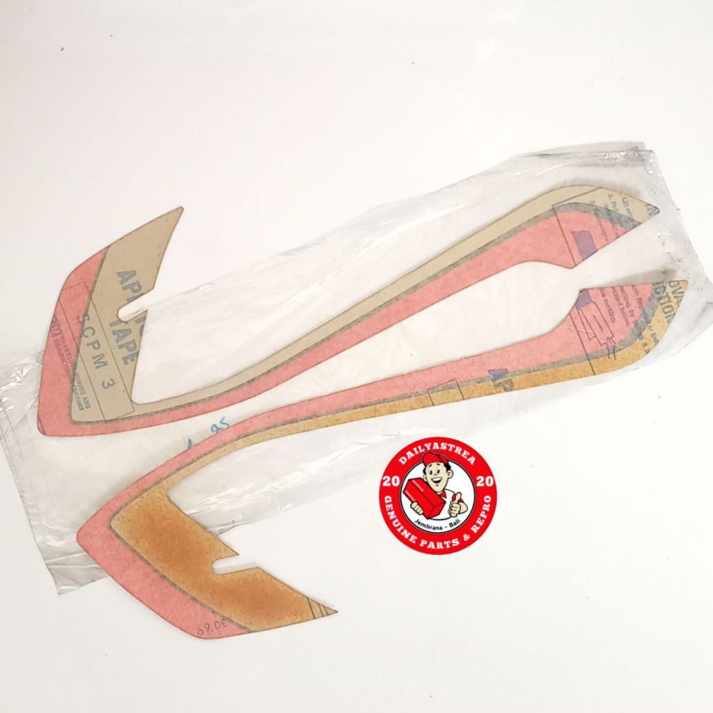 LIS LIST STICKER STRIPING BODY TANGKI TENGKI HONDA GLMAX GL MAX PLATINA 1984 1985 ORIGINAL ORI ASLI 