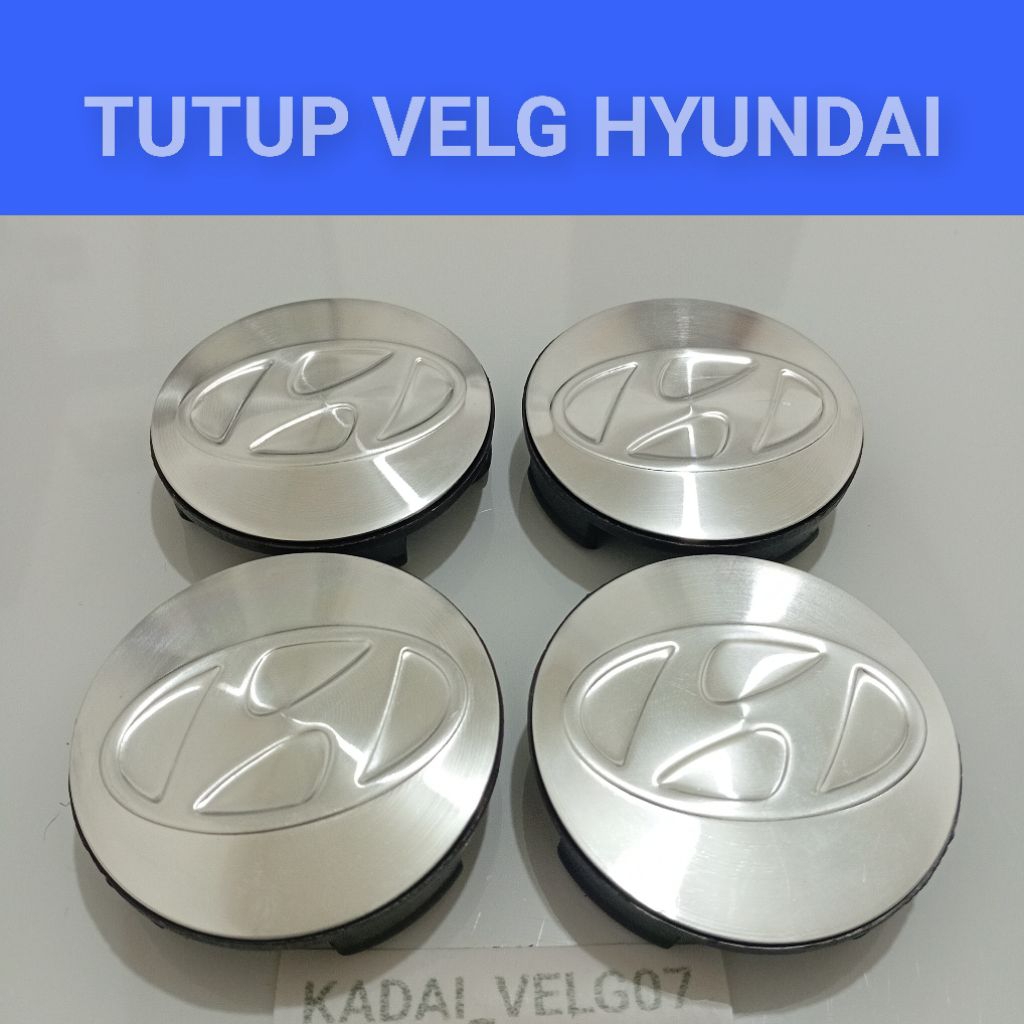 Dop roda tutup velg mobil HYUNDAI diameter 6 cm harga satuan