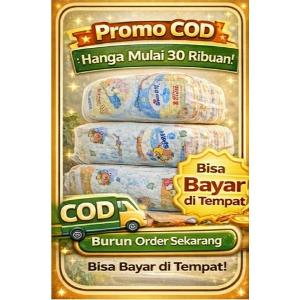 Pampers Curah Asli – Popok Bayi Serap Cepat & Tahan Lama