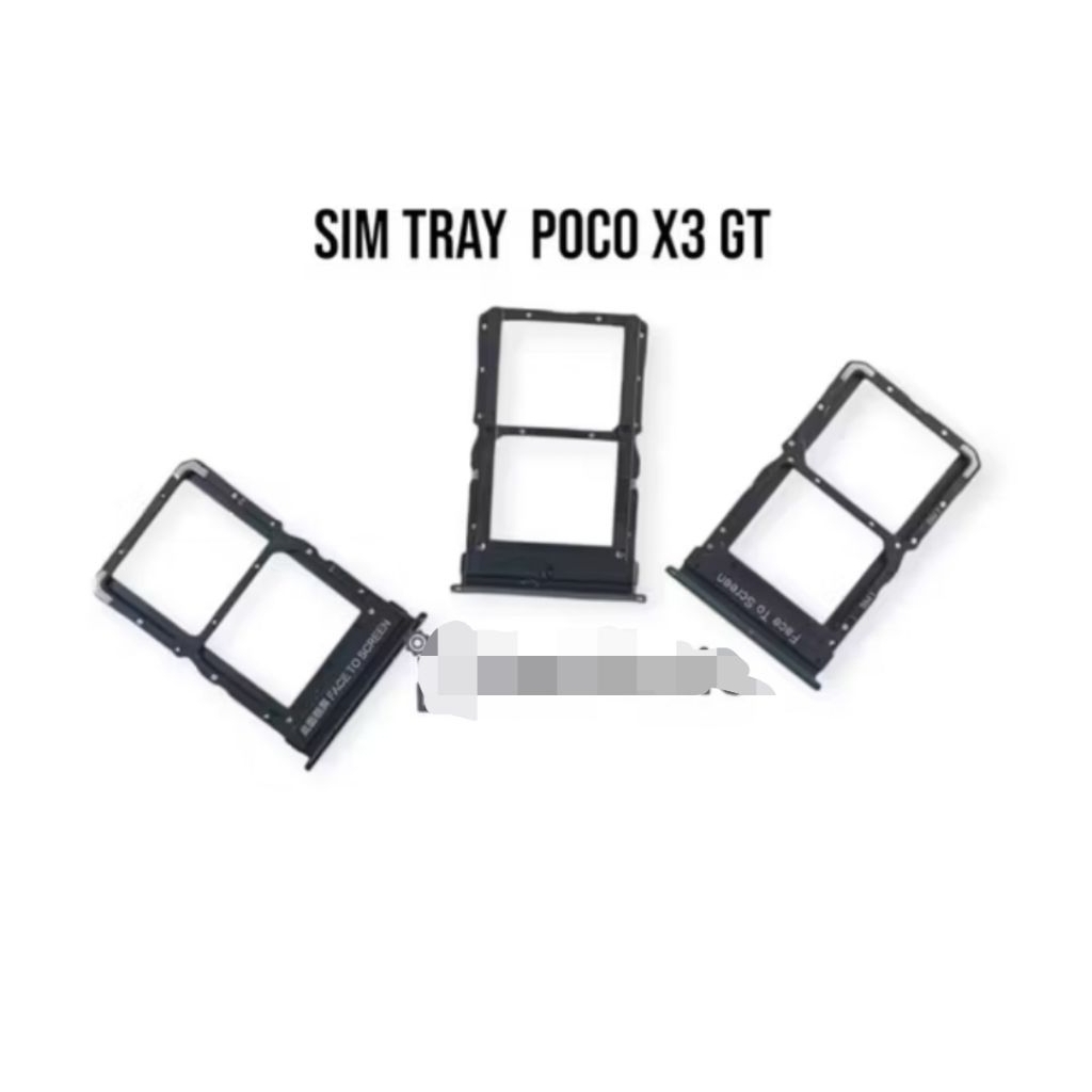 Simtray Sim Lock Tempat Sim Card Sim Tray Xiaomi Poco X 3 GT Redmi Note 10 Pro 5G