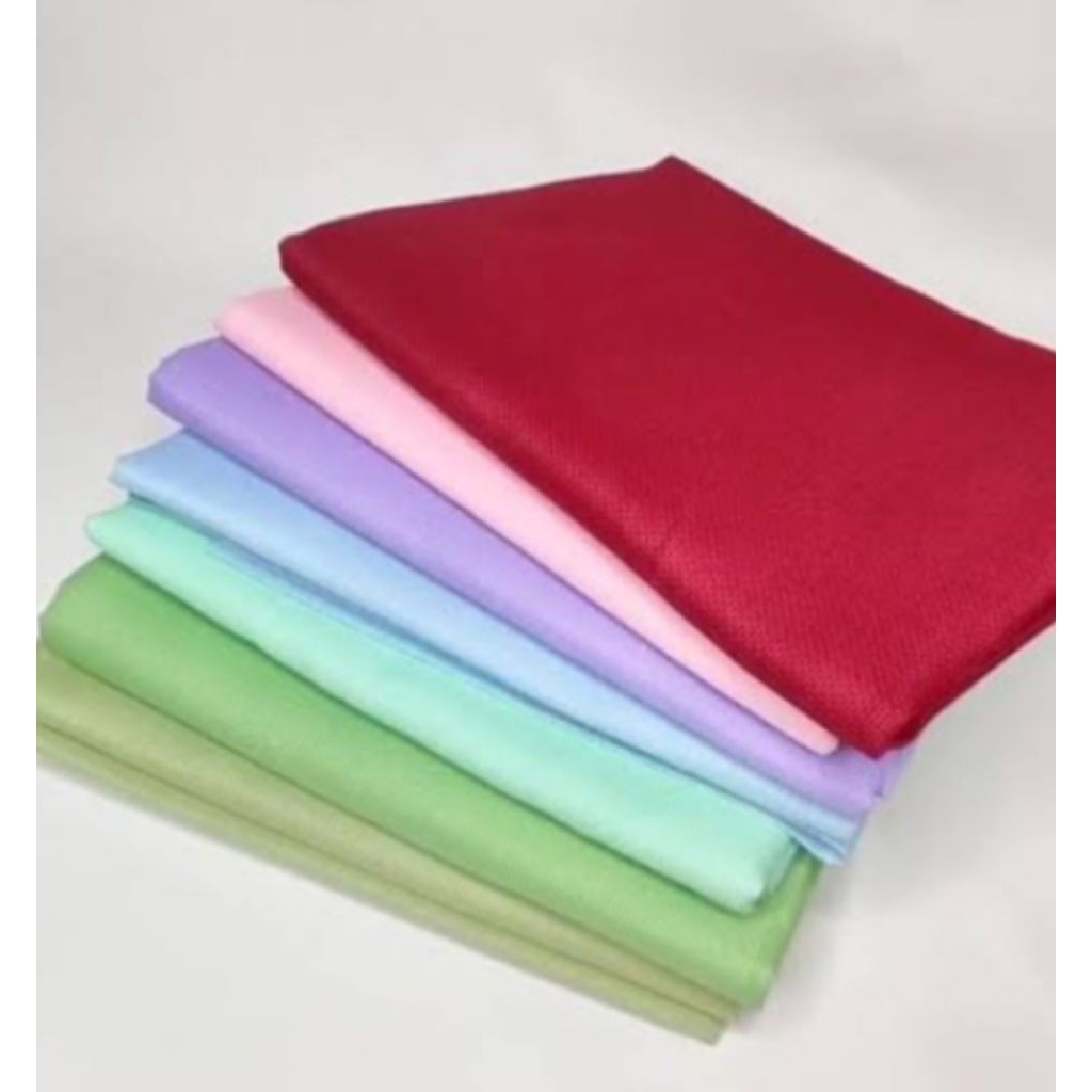 Kain Strimin/Kristik/Sulam(setengah meter/lebih) L40,50,60,70,80,90 x P150 cm/ per meteran