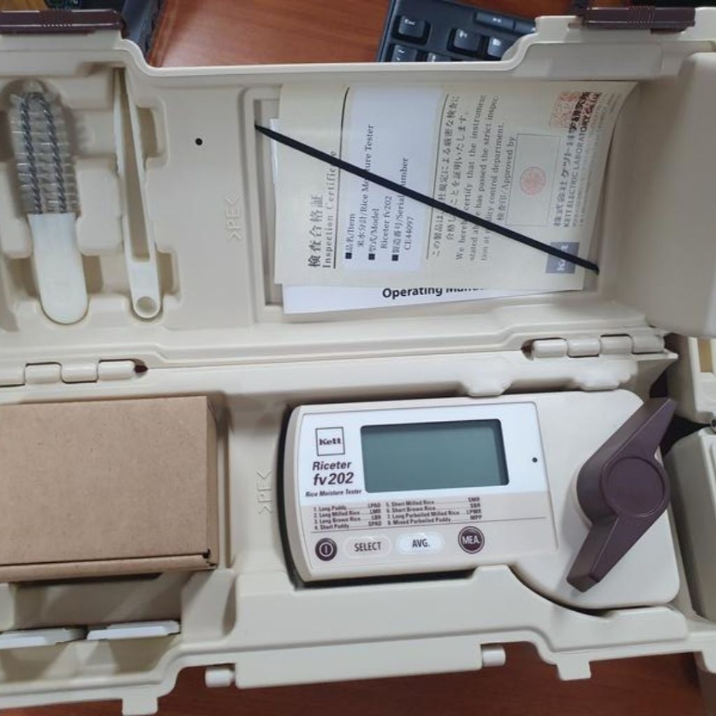 alat ukur kadar air padi dan beras kett fv 202