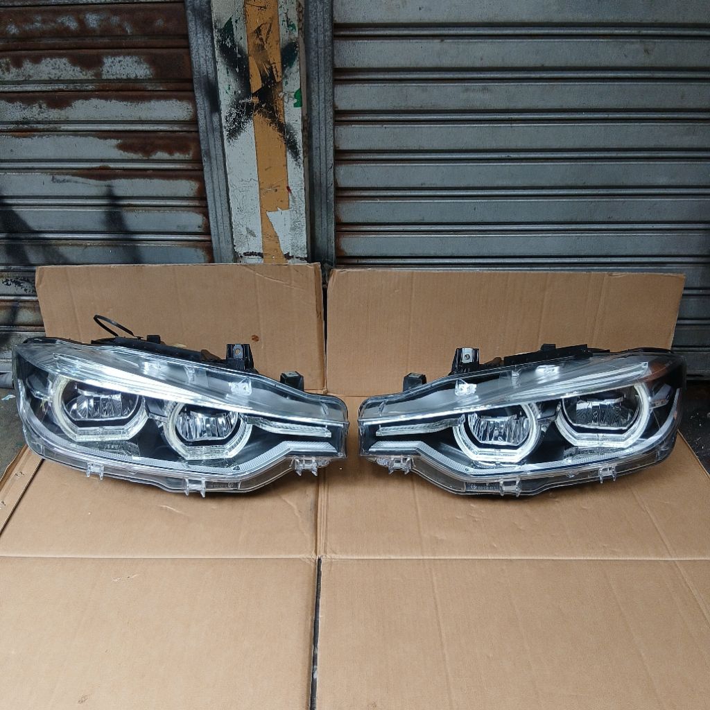 headlamp lampu depan bmw f30 lci