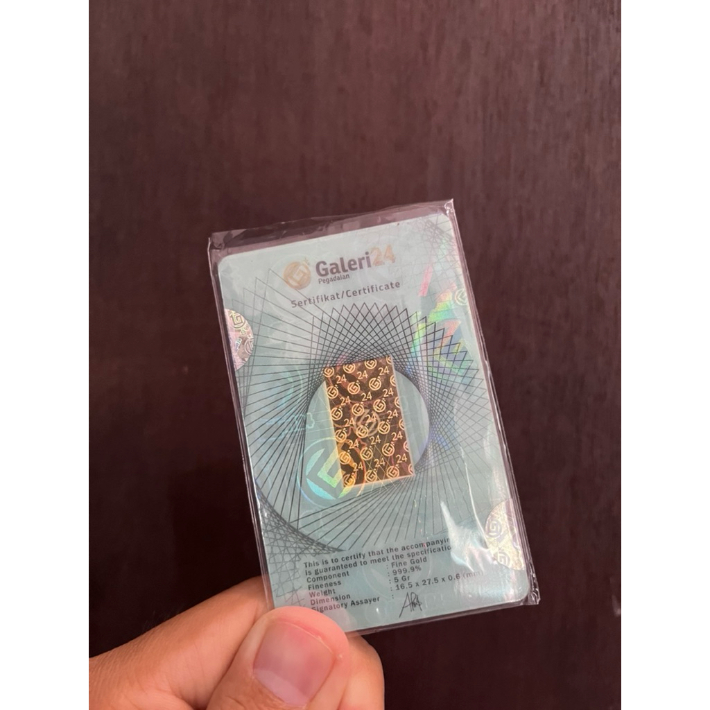Emas Logam Mulia Galeri24 5gram