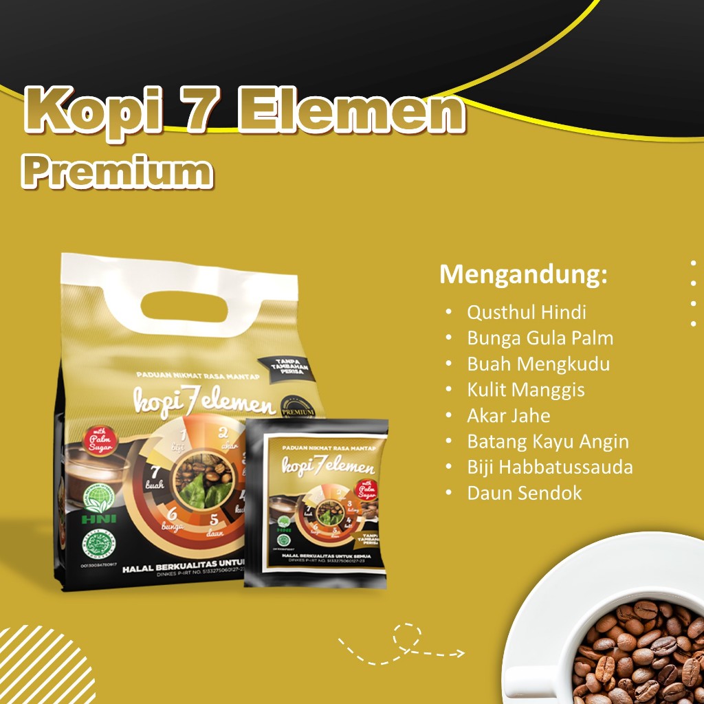 HNI Kopi 7 Elemen Premium