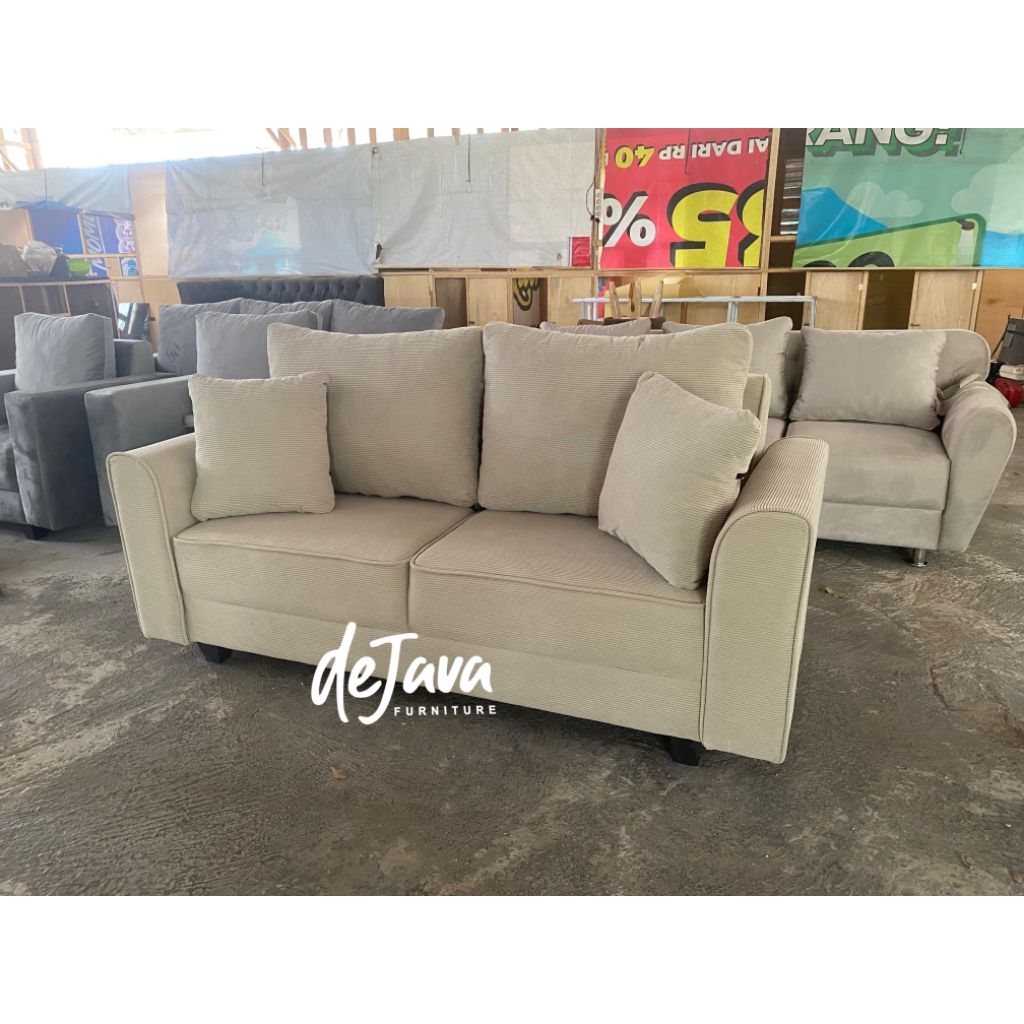 Sofa single Casandra panjang 170x75cm