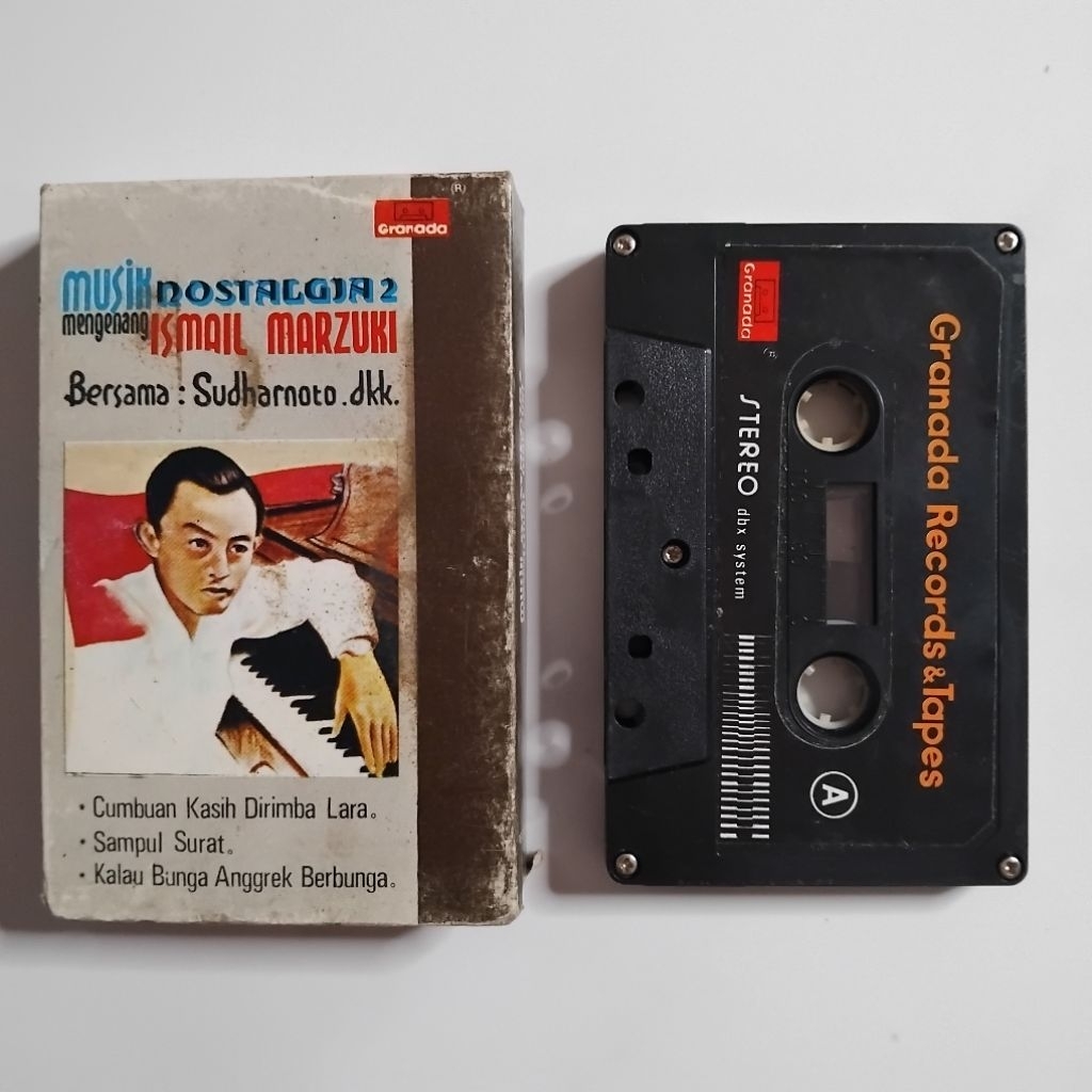 Kaset Ismail Marzuki / Musik Nostalgia 2 Sudharnoto