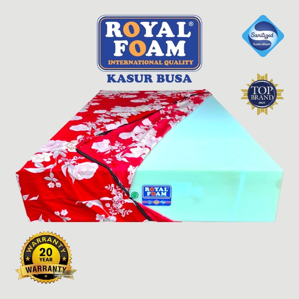 Kasur Busa Royal Foam D24 || Royal Foam Density 24 Garansi Resmi 20 Tahun