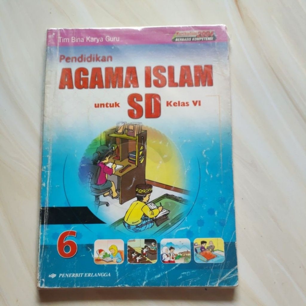Buku Pendidikan Agama Islam SD Kurikulum 2004 Erlangga Original | Preloved