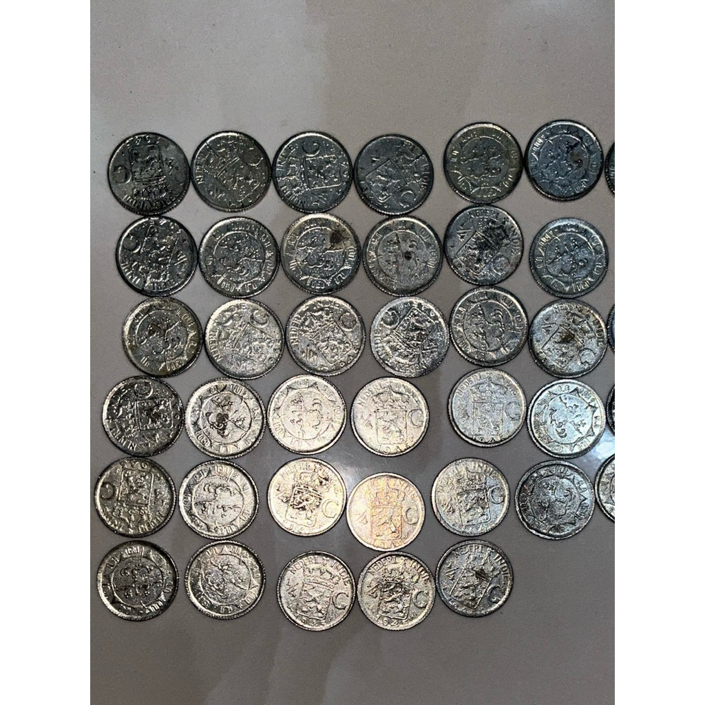 koin perak 1/4G Netherlands