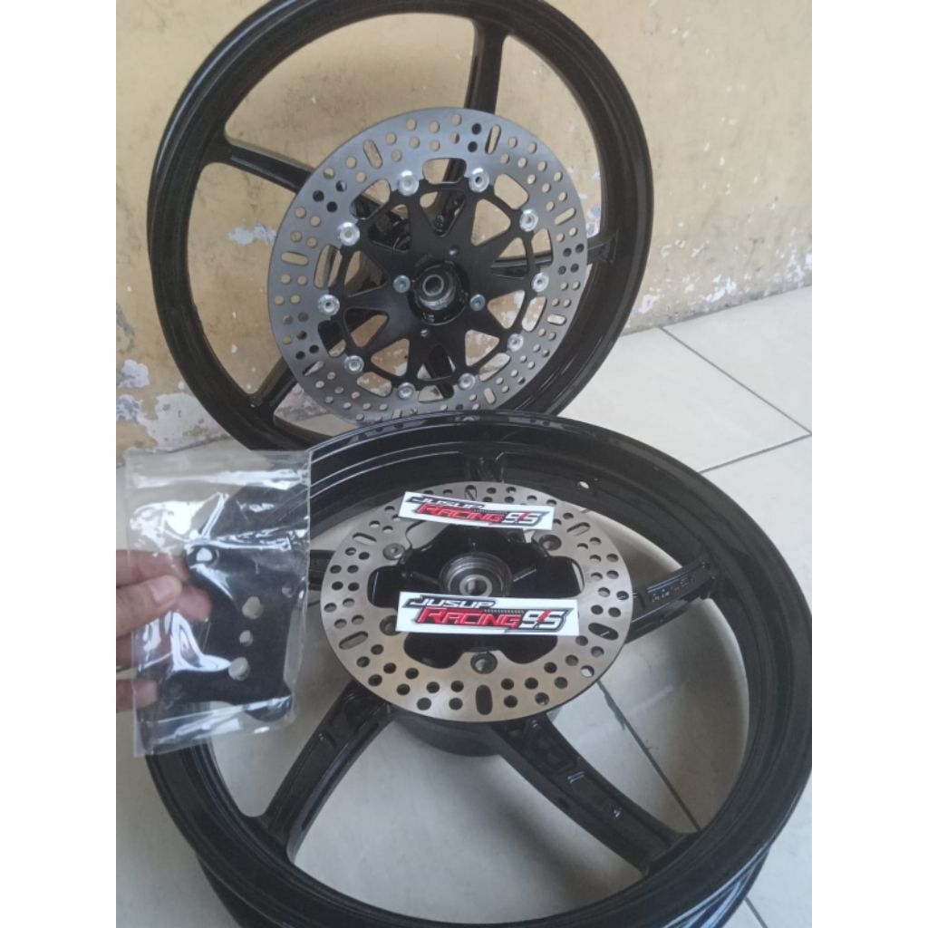 Velg ninja R dan Rr vrossi mamba 215/300 ring17