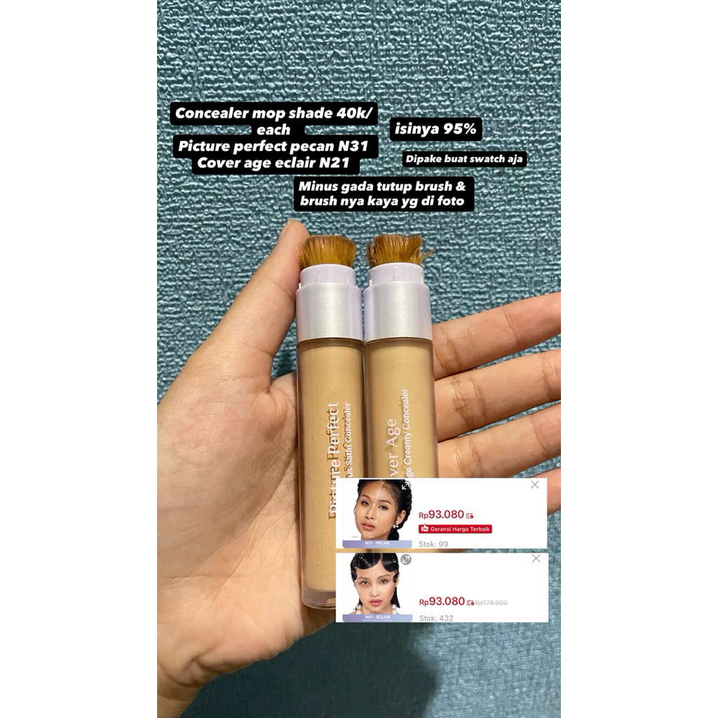 New & Preloved Mother Of Pearl Makeup