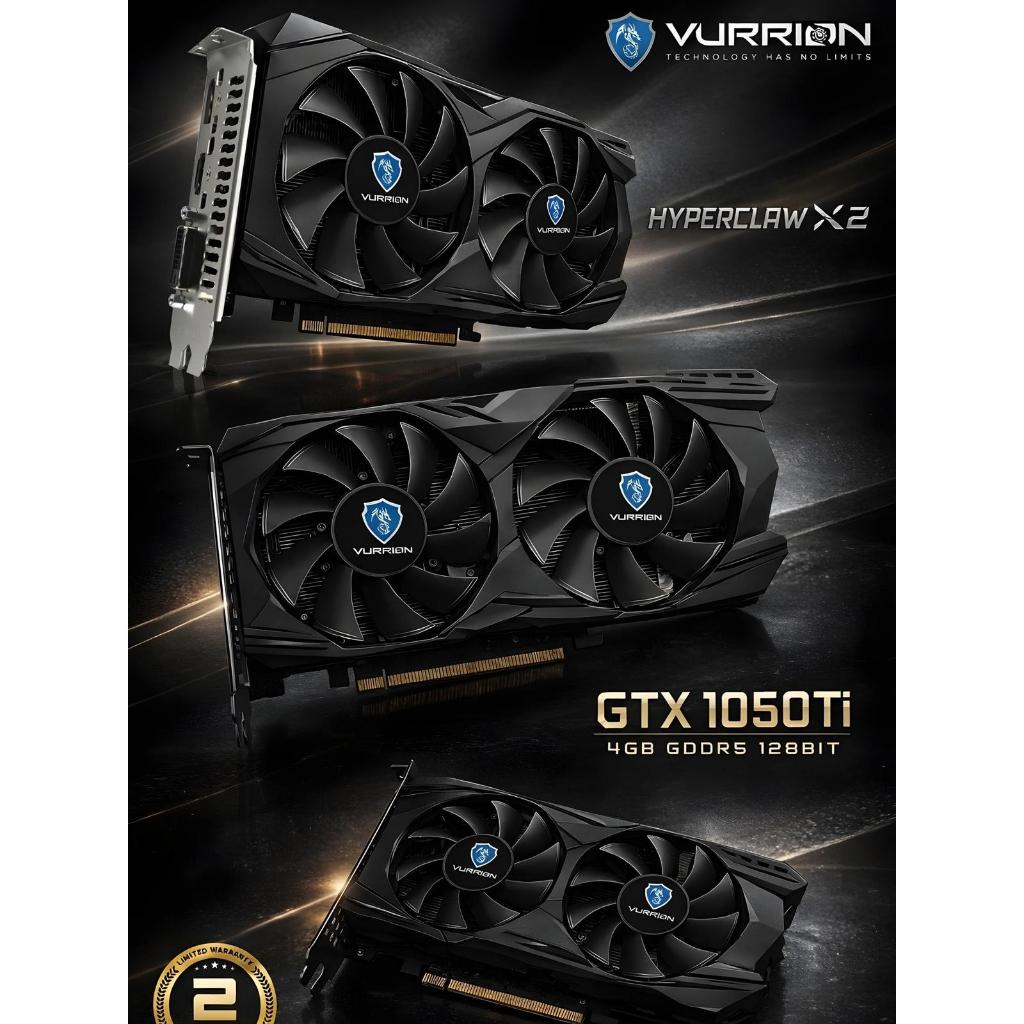 VGA VURRION GTX 1050 Ti 4GB GDDR5 128Bit GAMING VGA ORI I GTX 1050Ti