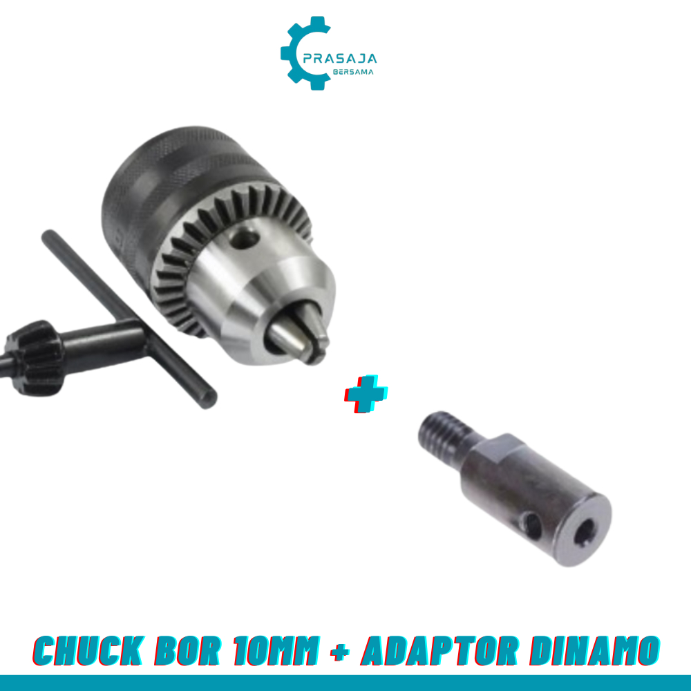 Paket Konektor Sambugan As Dinamo Adaptor Dinamo 775 Ke Kepala Bor 10MM Chuck Kepala Bor 10MM Dan Ad