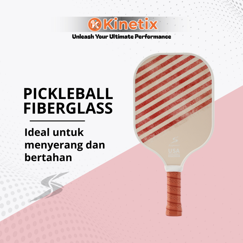 Kinetix Szpoort Pickleball Fiberglass Professional Hybrid Power & Control