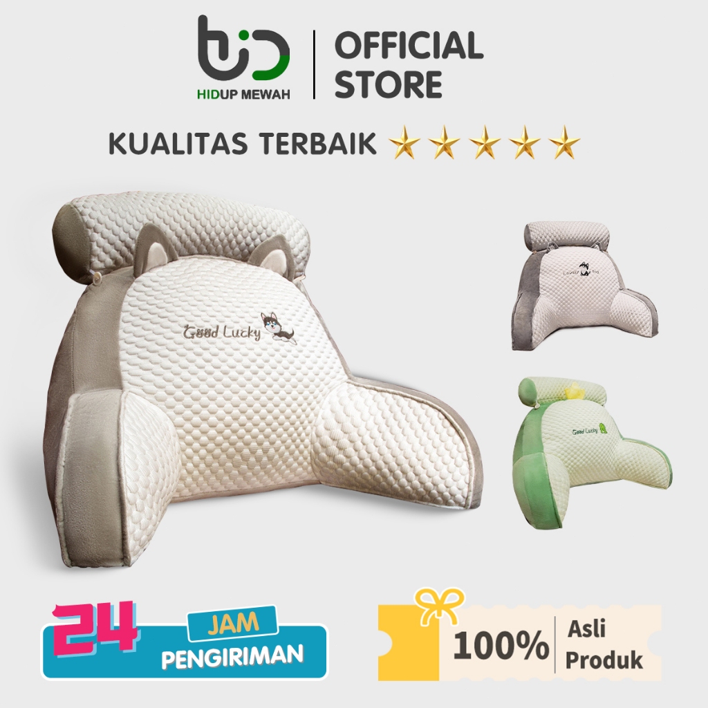 Hidup Mewah Bantal Boneka Sandaran Pinggang Karakter Lucu/Bantal Sofa & Mobil/Bantal Sandaran Kursi/
