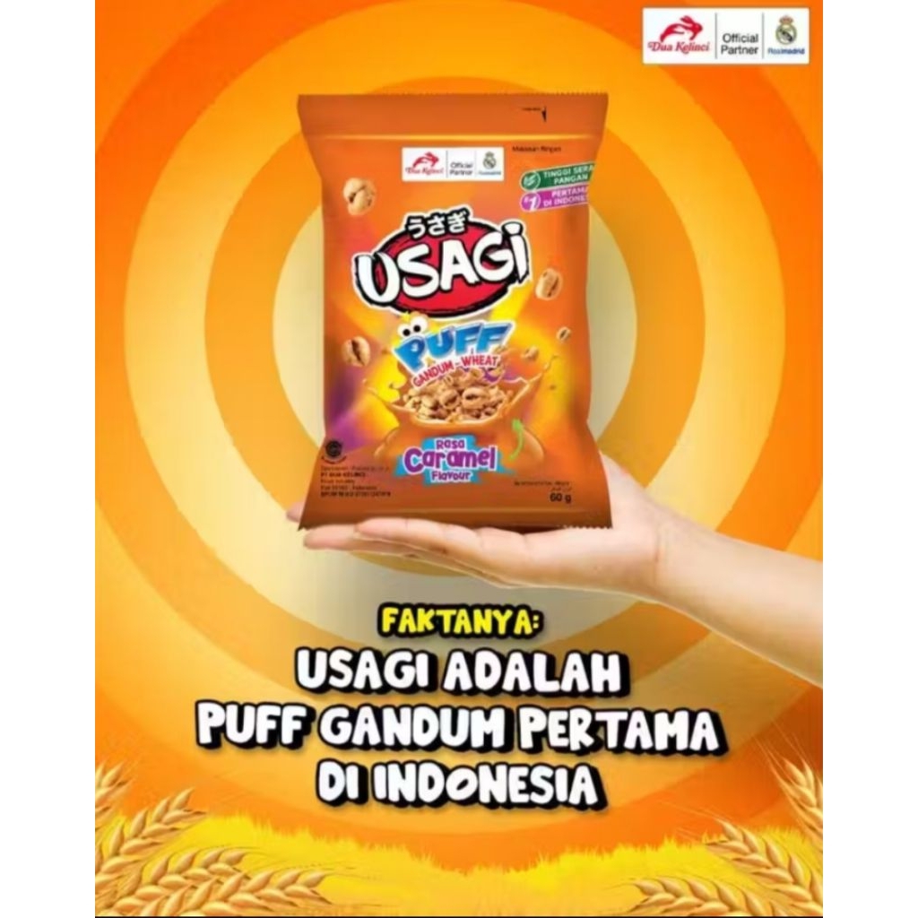 Usagi puff caramel 60gr