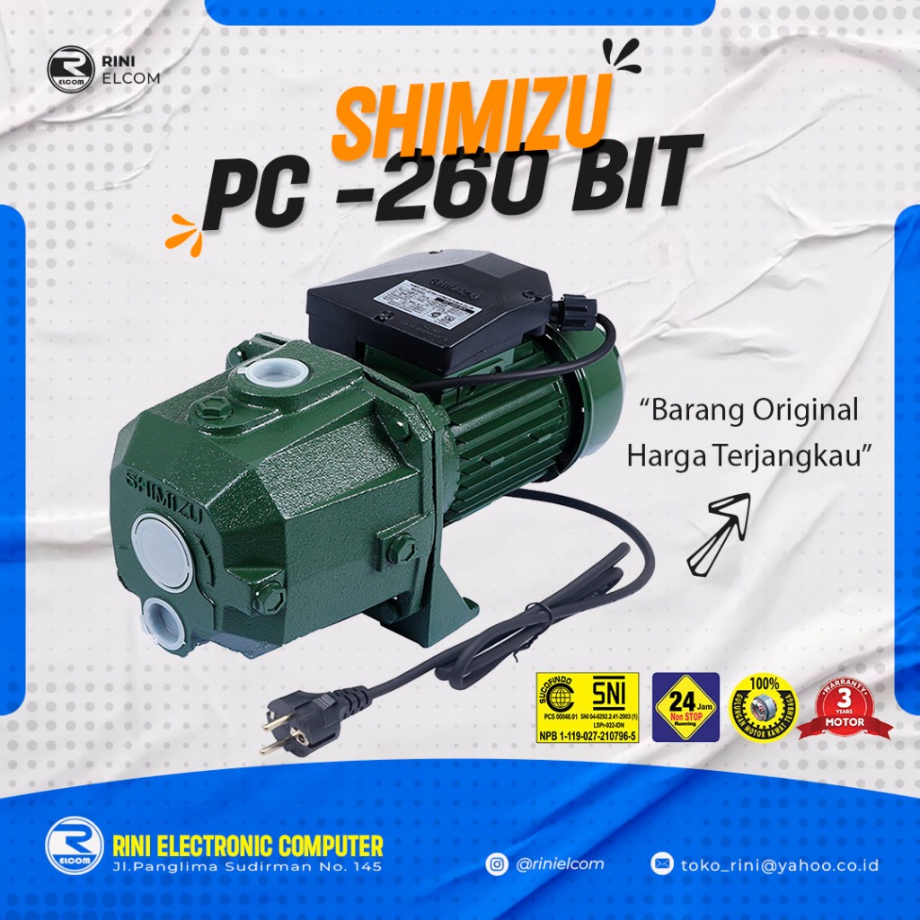 Pompa Air Shimizu PC 260 BIT PC260BIT