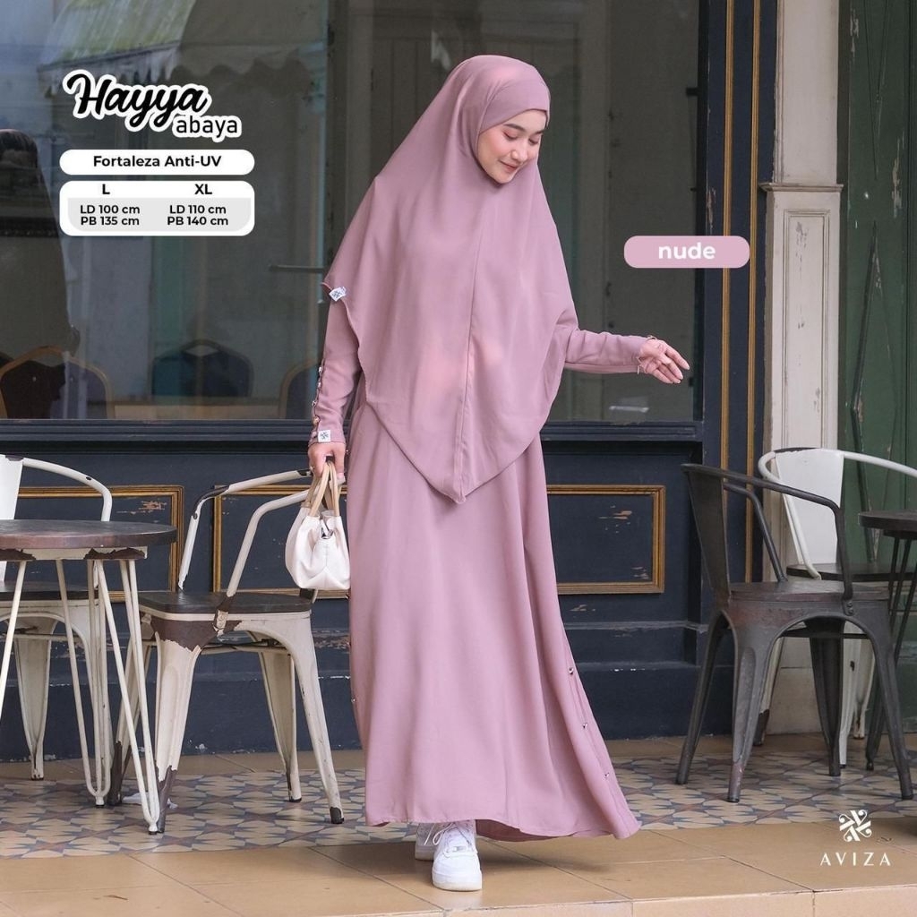 GAMIS SET KHIMAR HAYYA BY AVIZA HIJAB SISTER'S