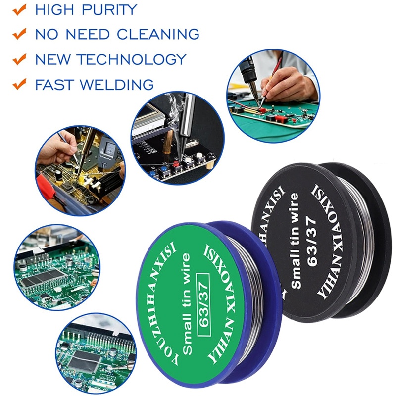 Timah Solder 0.8mm Timah Gulung Solder 0.8mm 63/37 Solder Timah