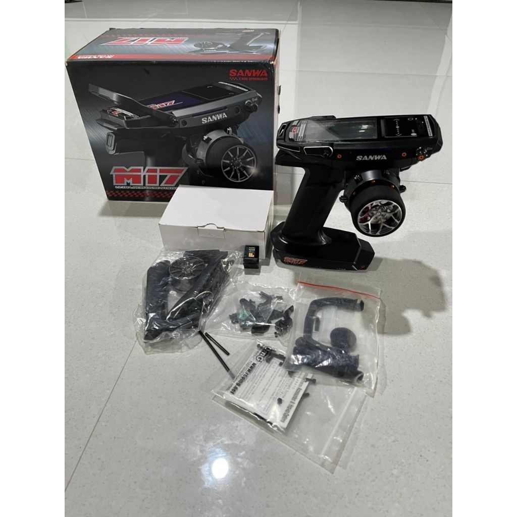 SANWA M17 WITH RX492 + RX481 DOUBLE RECEIVER