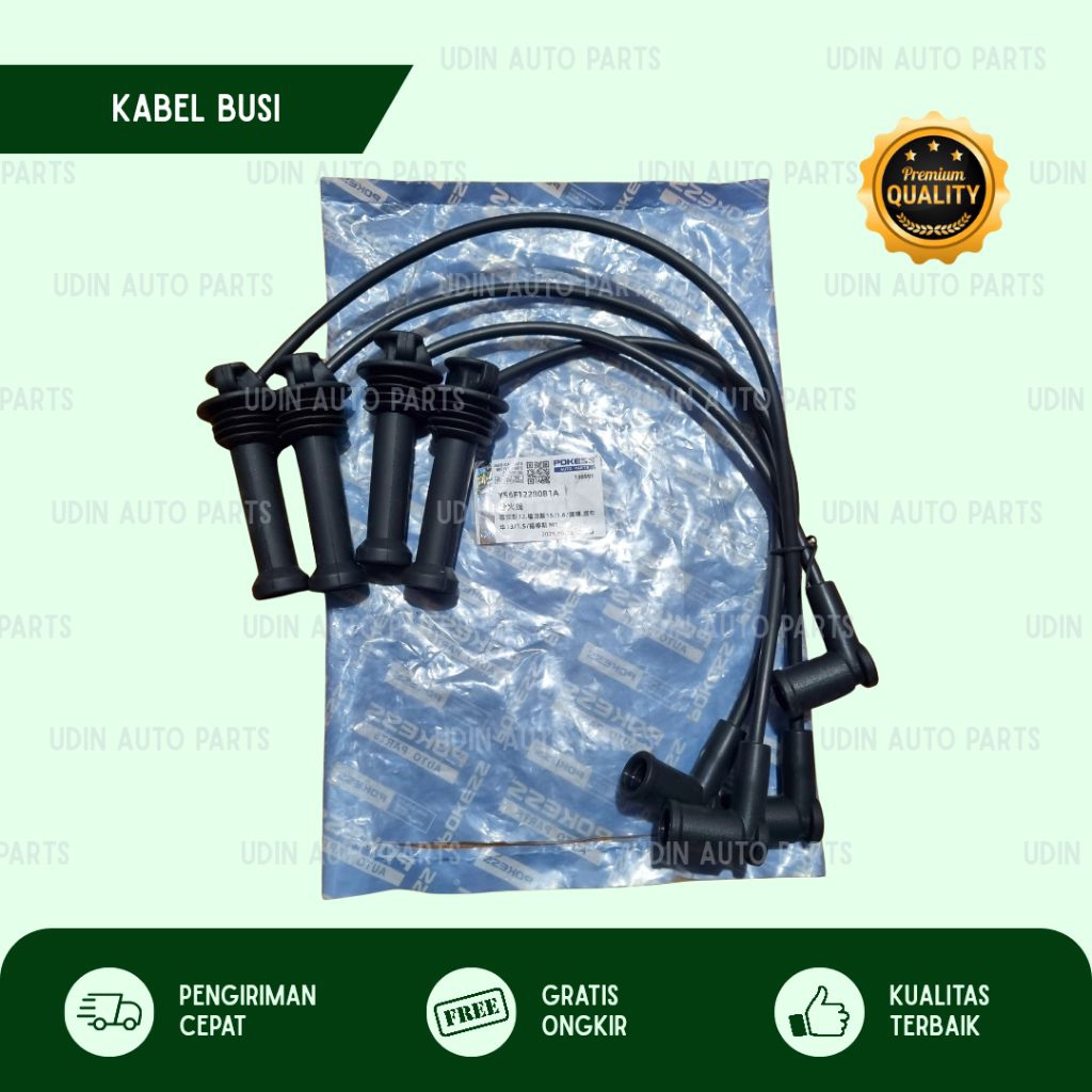 Kabel Busi Ford Fiesta 1.4 1.5 1.6 Ecosport - Pokess