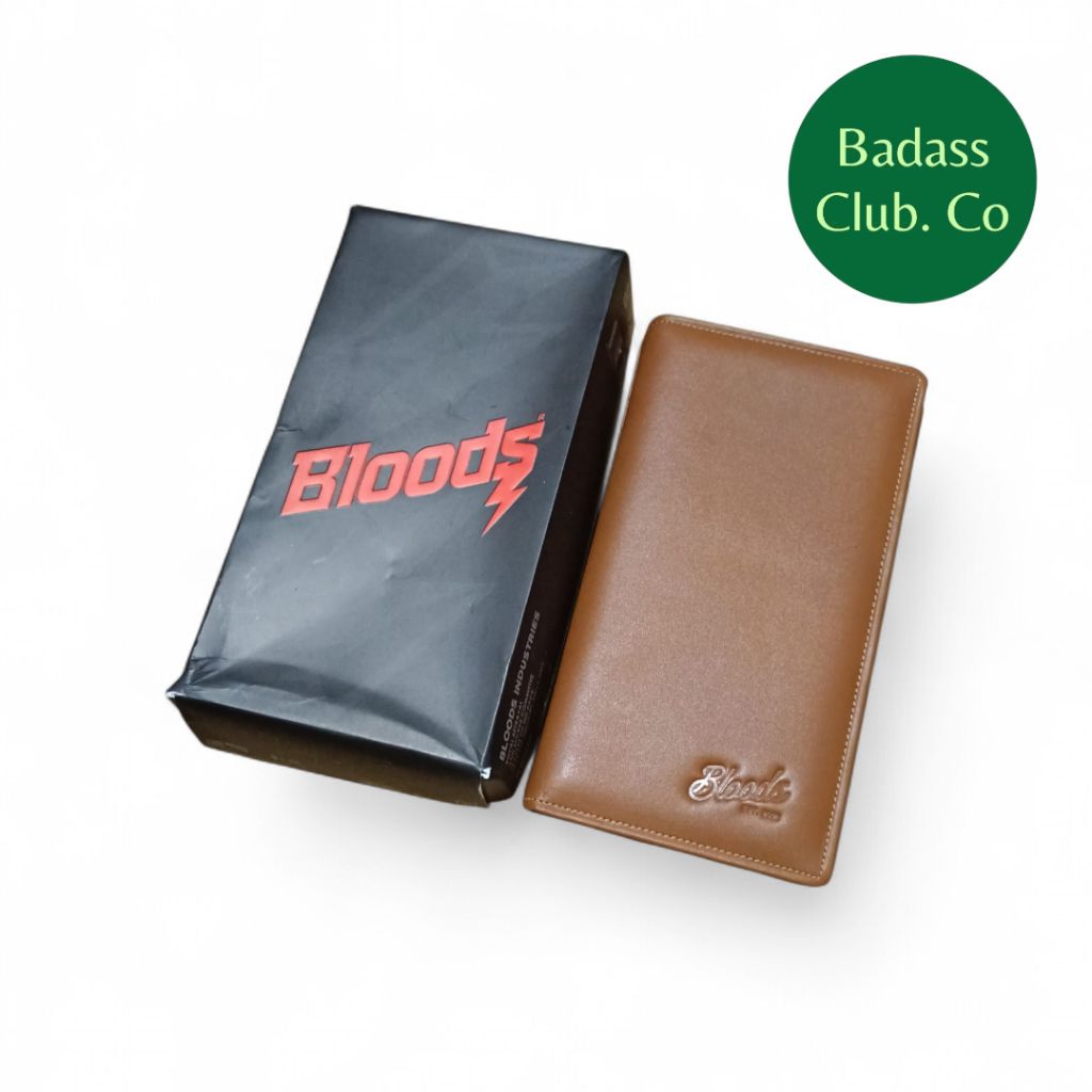 BLOODS OFFICIAL | WALLET BROWN | DOMPET ORIGINAL DISCOUNT 60%