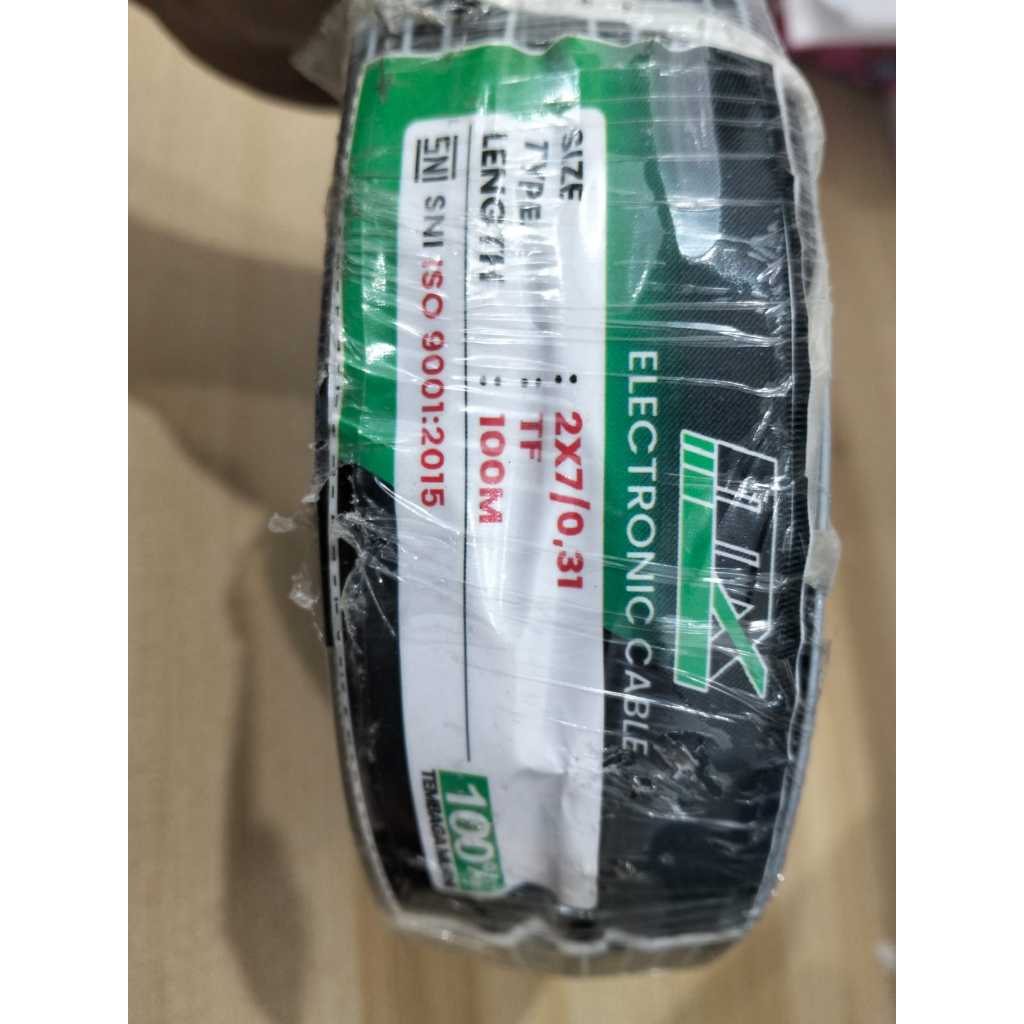 Any Yummy Kabel Walet 2X7/0.31 Tembaga Murni Kabel Walet Per 25 Meter