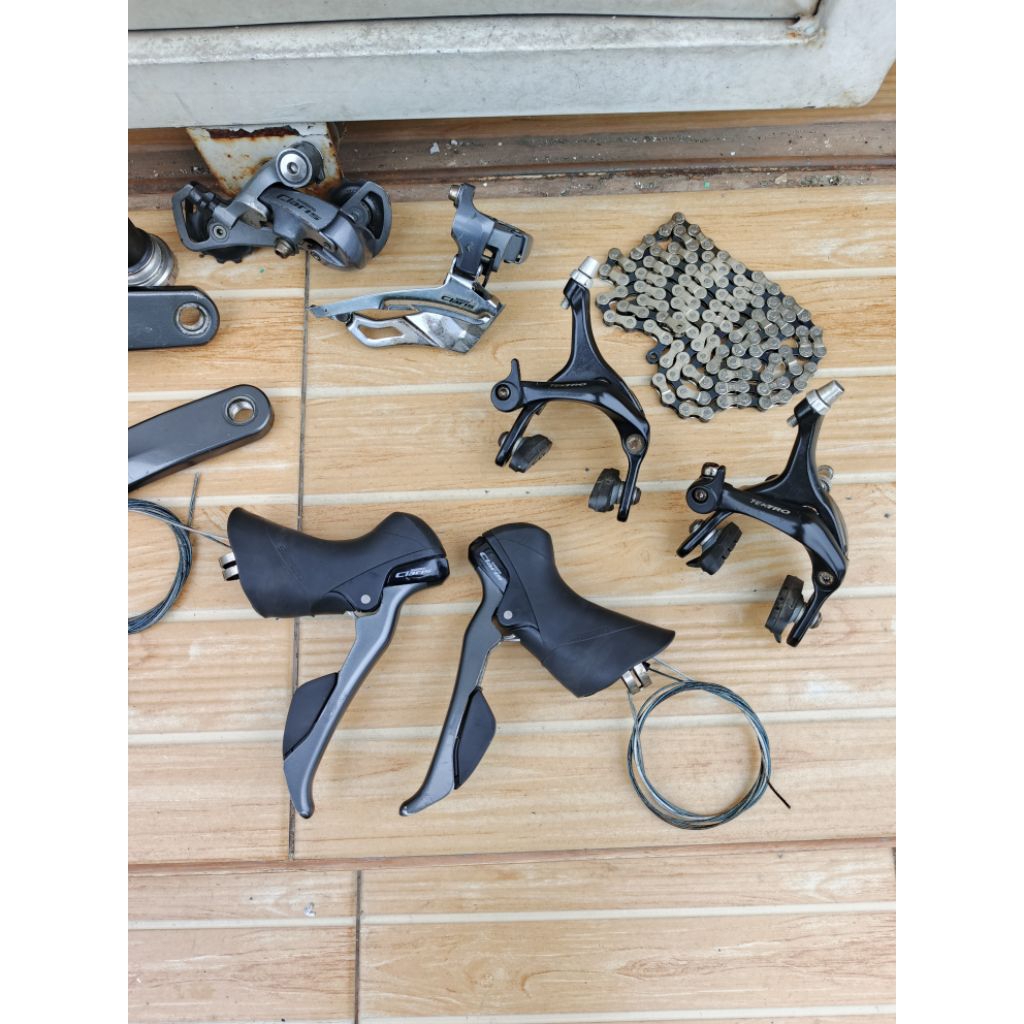 groupset shimano claris copotan second