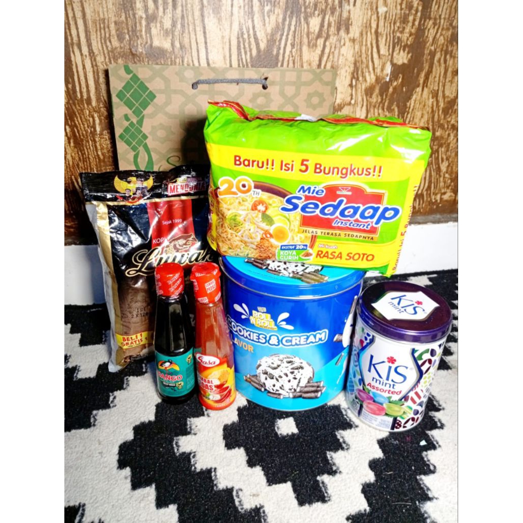PARCEL SEMBAKO  PAPERBAG / PAKET SEMBAKO / PAKET HARI RAYA / SOUVENIR LEBARAN / HAMPERS