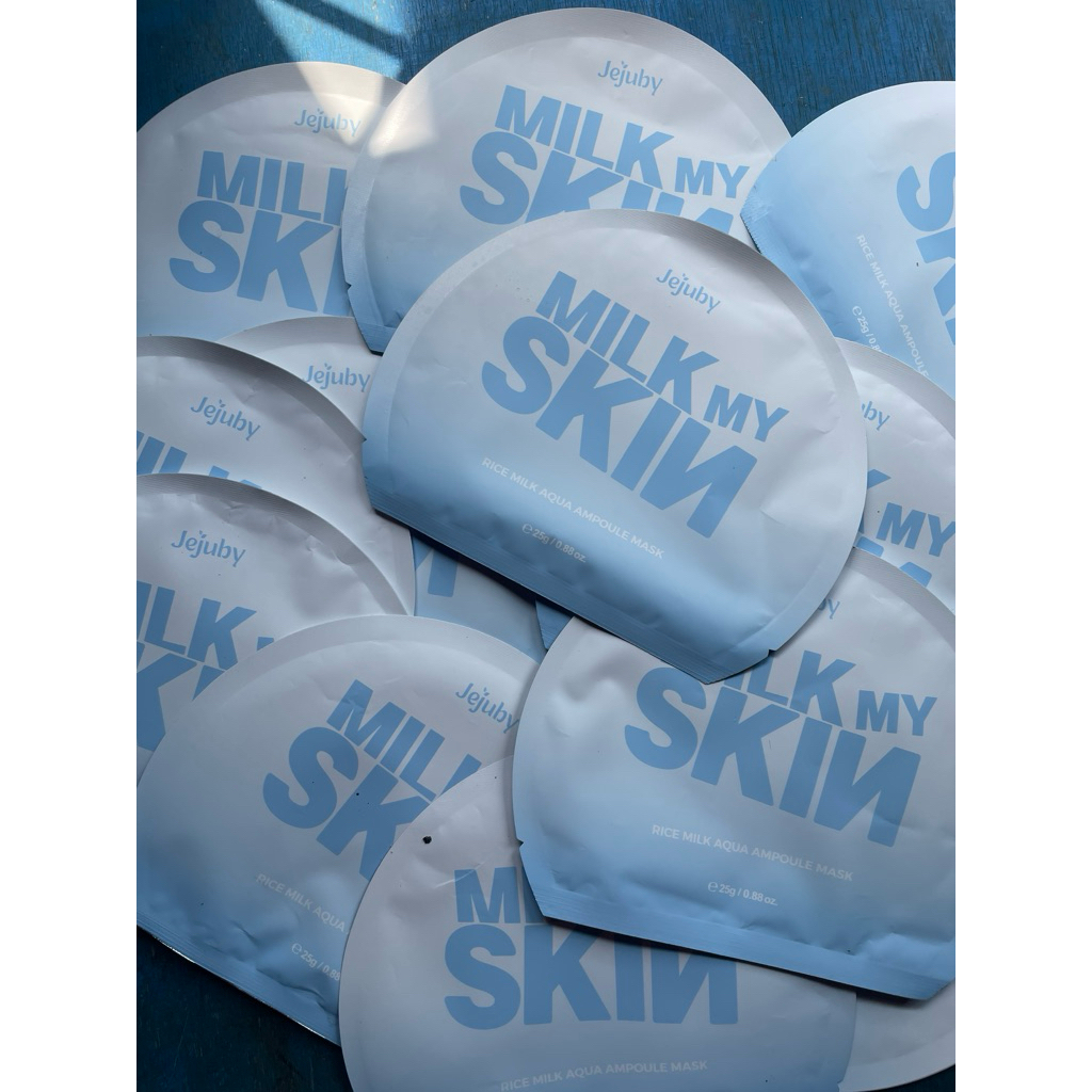 Jejuby rice milk Ampoule mask
