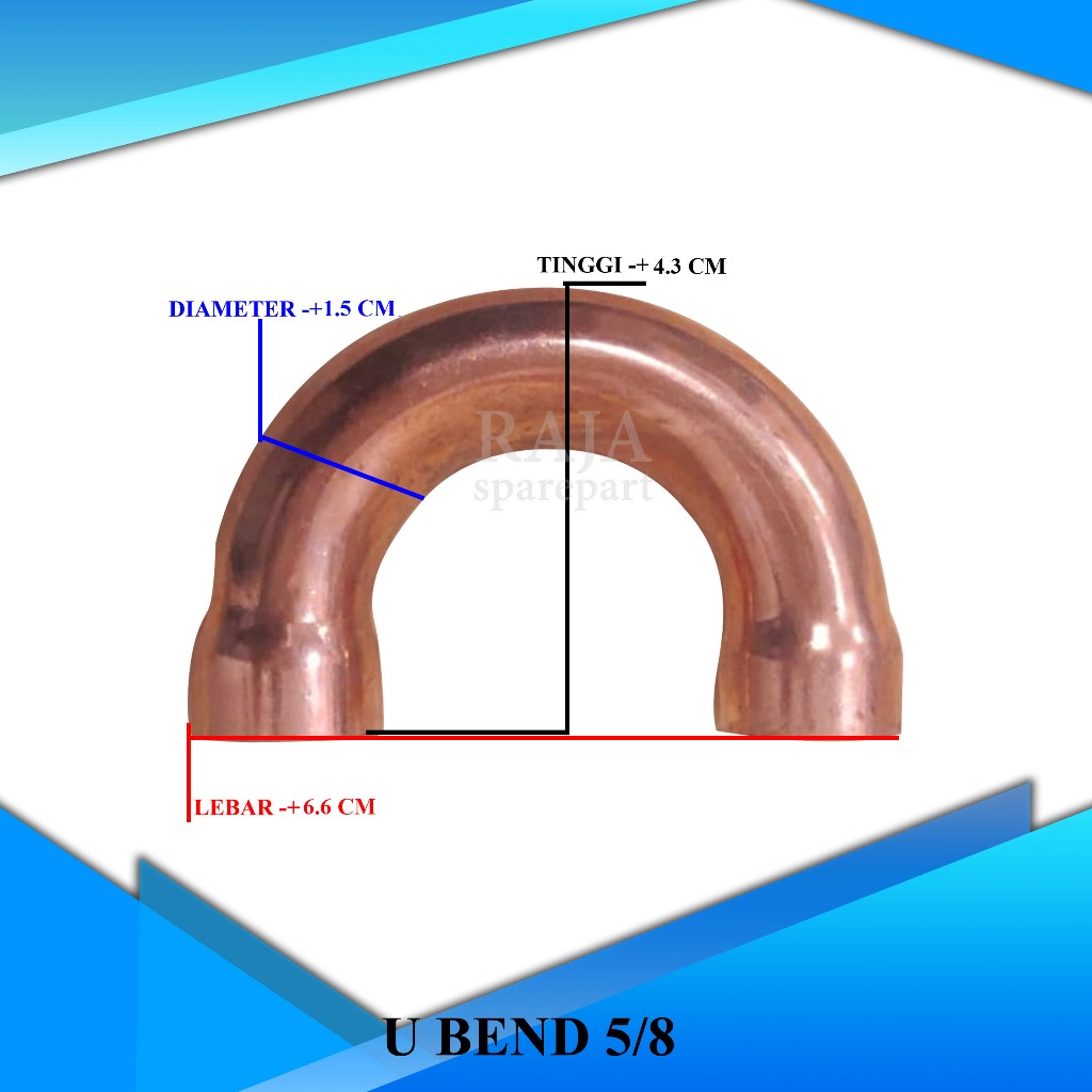 U BEND NON RING TEMBAGA U5/8 / U BEND 5/8