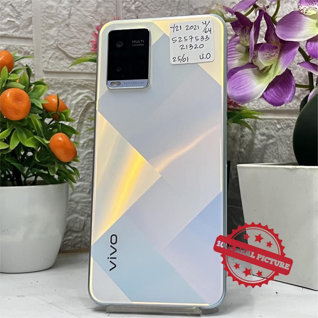 Vivo Y21 2021 4/64GB Putih Bekas Second Original