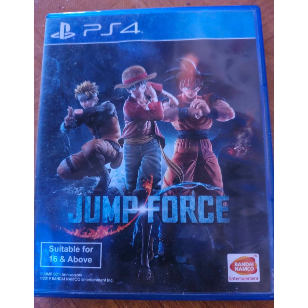 kaset ps4 jump force