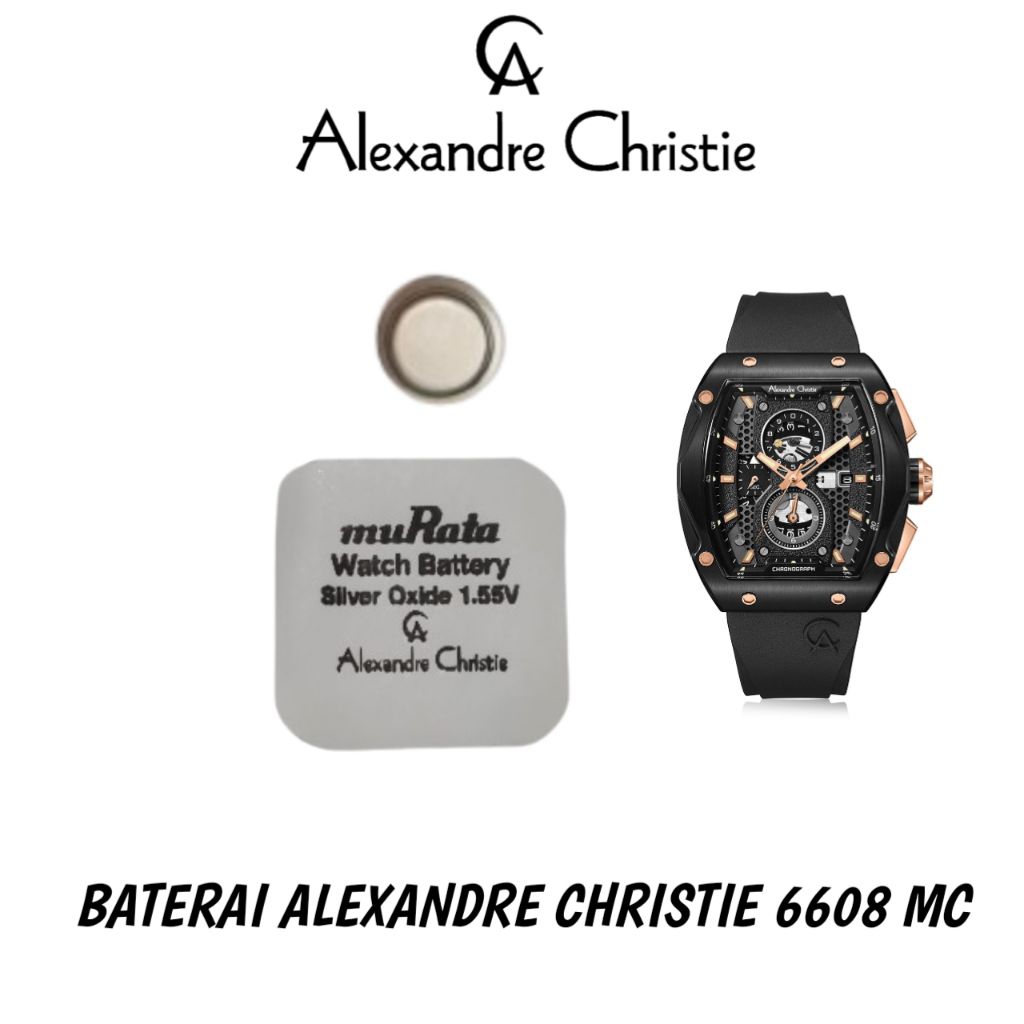 Baterai Alexandre Christie original 6608 MC
