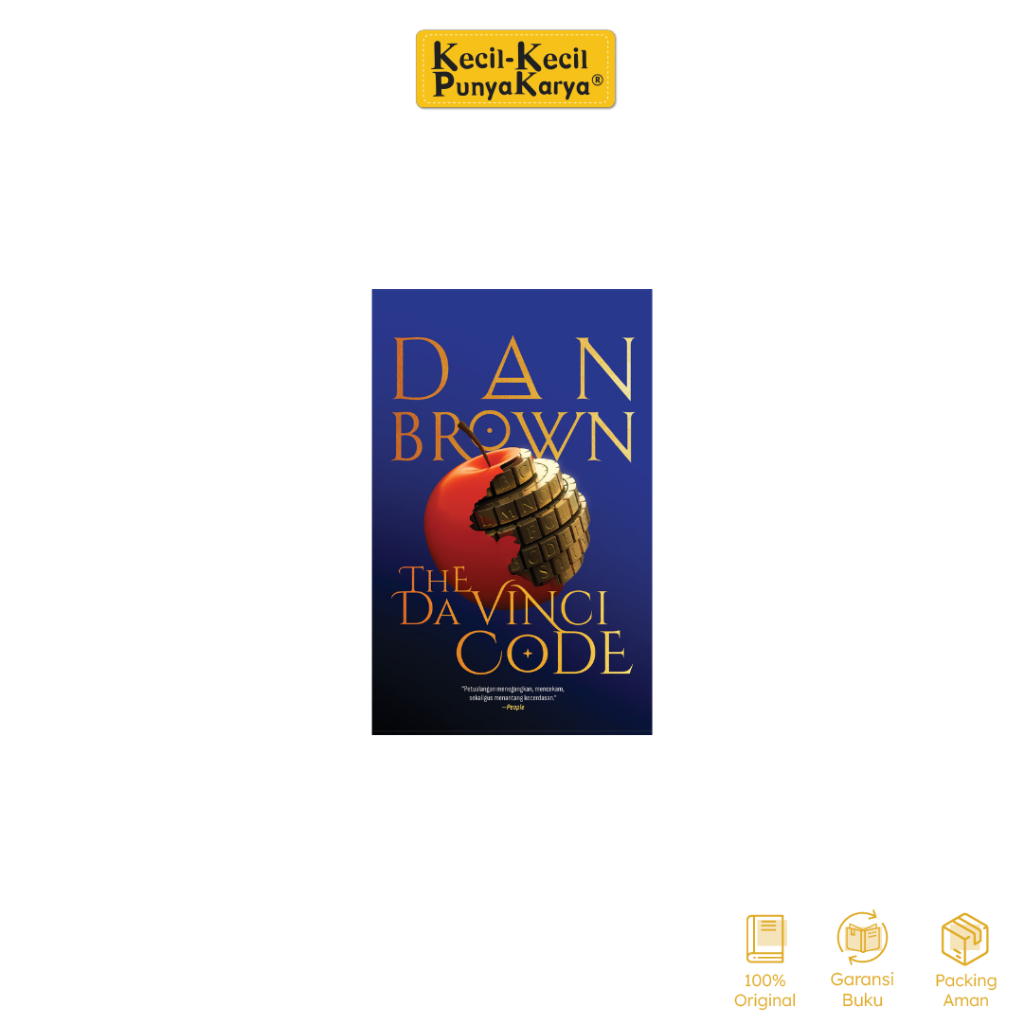 [KKPK x DBU] Buku Novel | The Da Vinci Code - Dan Brown