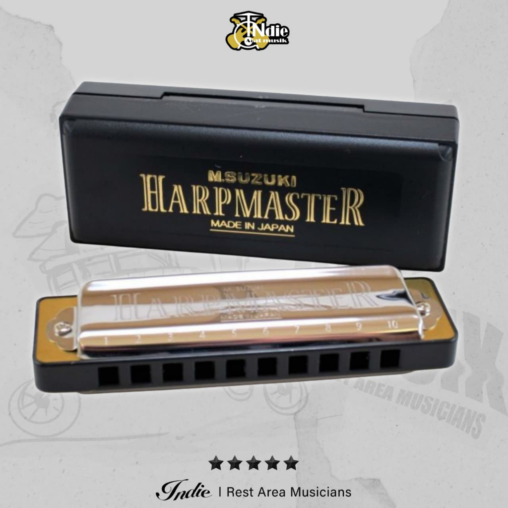 Harmonika SUZUKI Harpmaster MR200 10 Hole