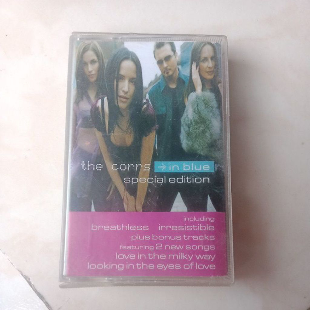 kaset pita the corrs in blue special edition
