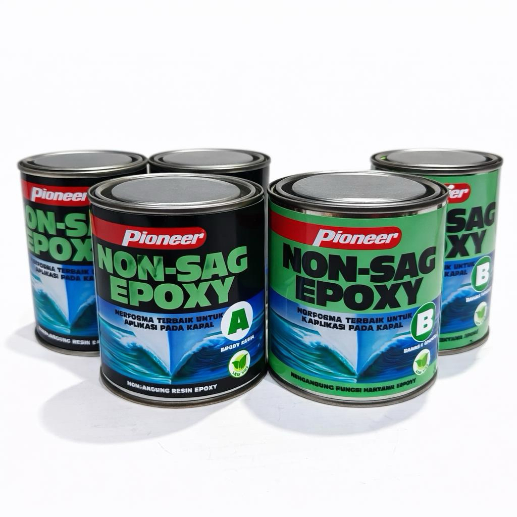 Pioneer Epoxy Non Sage A 800 gram & B 785 gram Guarantees 100% Original